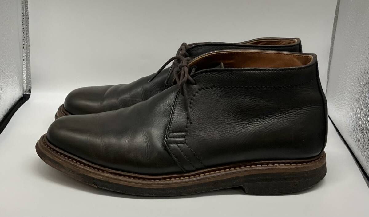 ALDEN オールデン チャッカブーツ ブラウン レザー その他ブーツ 紐靴 内部に擦れ サイズ７1 2 サイズ約26 cm