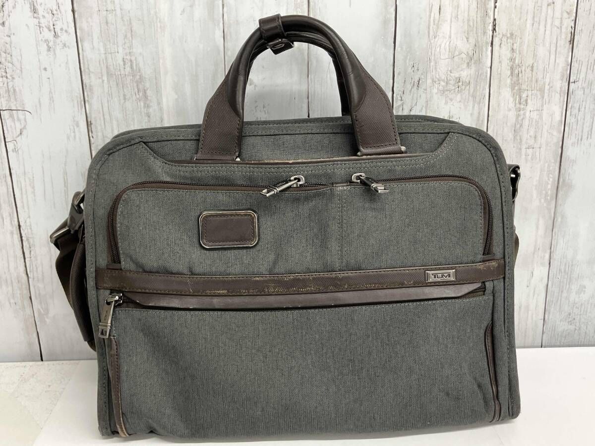 TUMI ブリーフケース トゥミ ビジネスバッグ 3way ショルダーバッグ 
