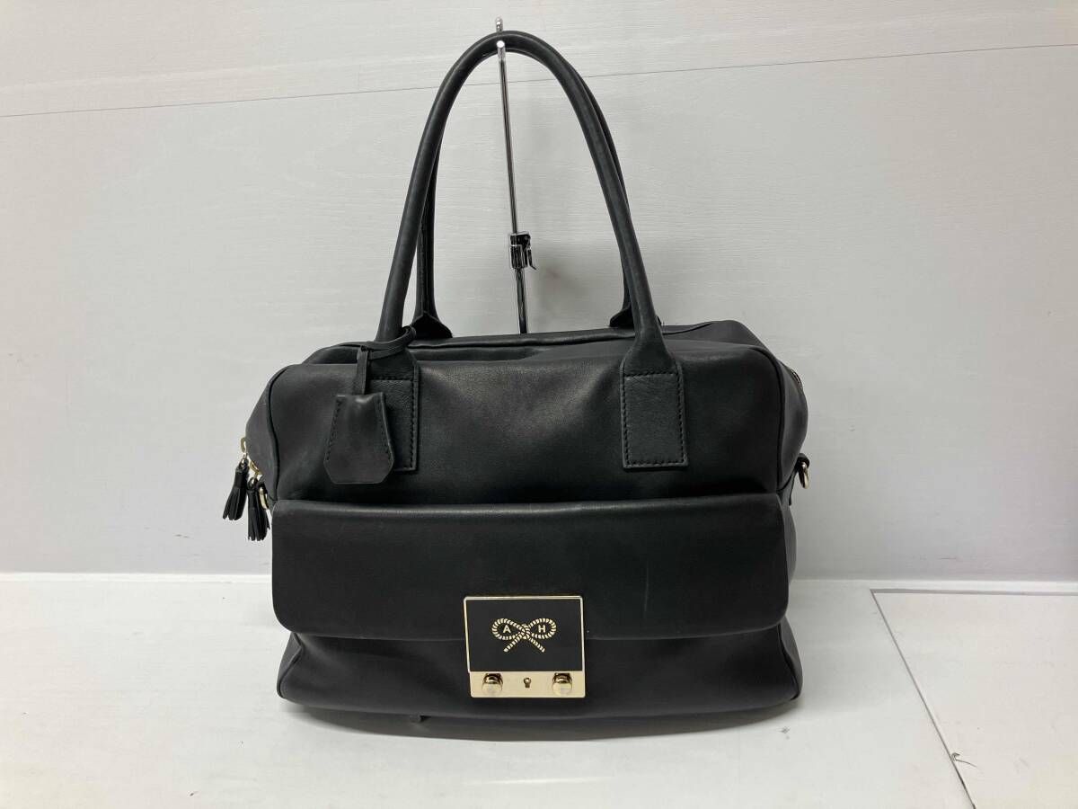 ANYA HINDMARCH アニヤ・ハインドマーチ トートバッグ レザー ANYA HINDMARCH アニヤ・ハインドマーチ トートバッグ レザー