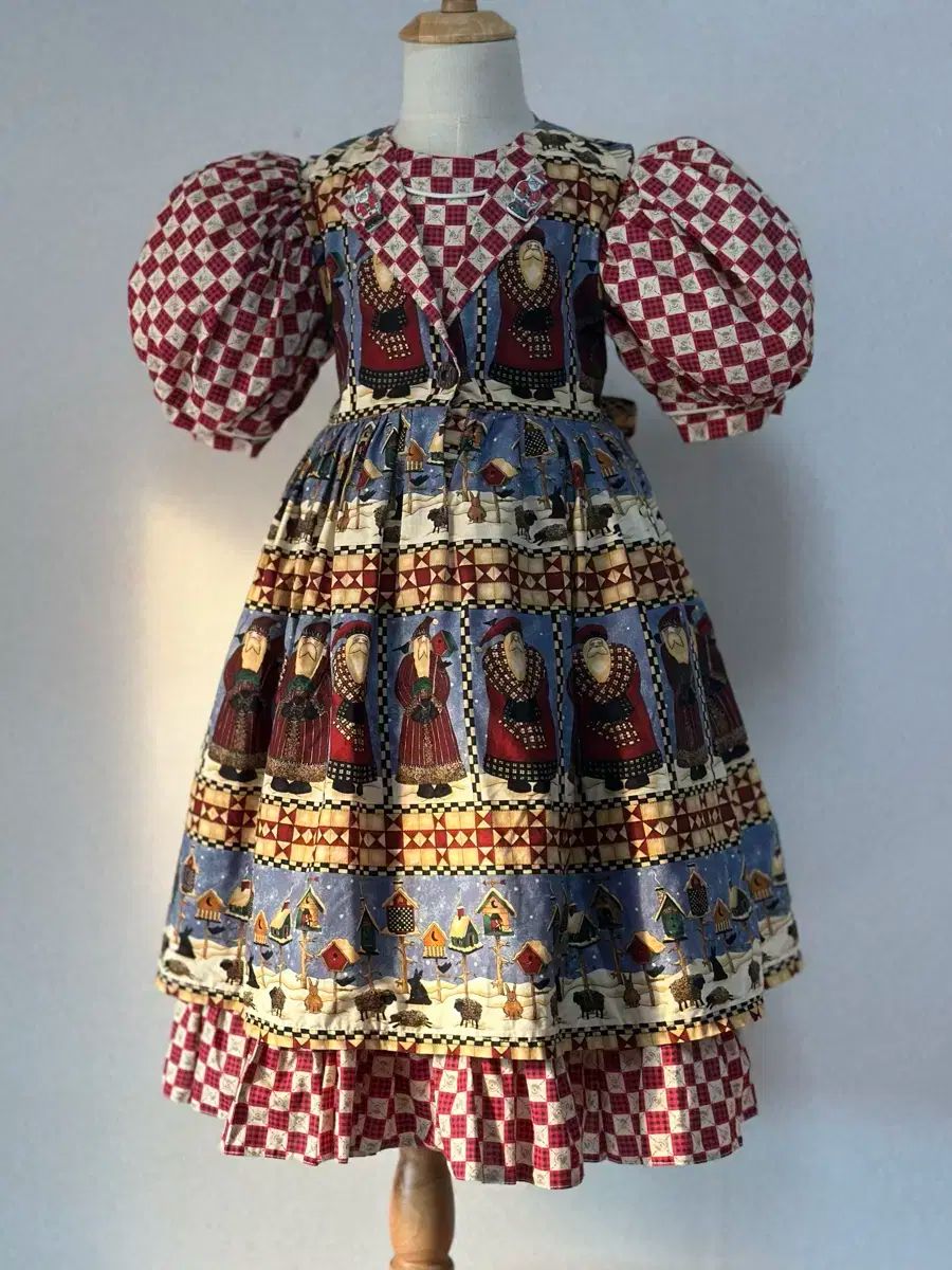 赤ちゃん ハンドメイド ドレス キングダム アメリカンヴィンテージ 110-120