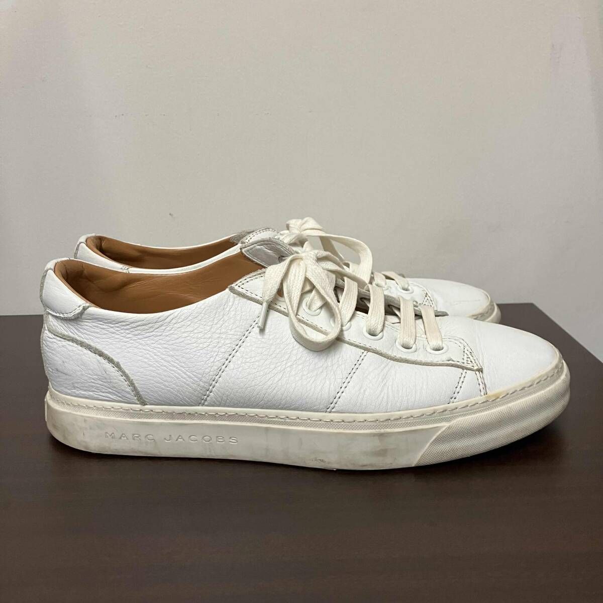 MARC JACOBS マークジェイコブス スニーカー レザー ITALY製 メンズ