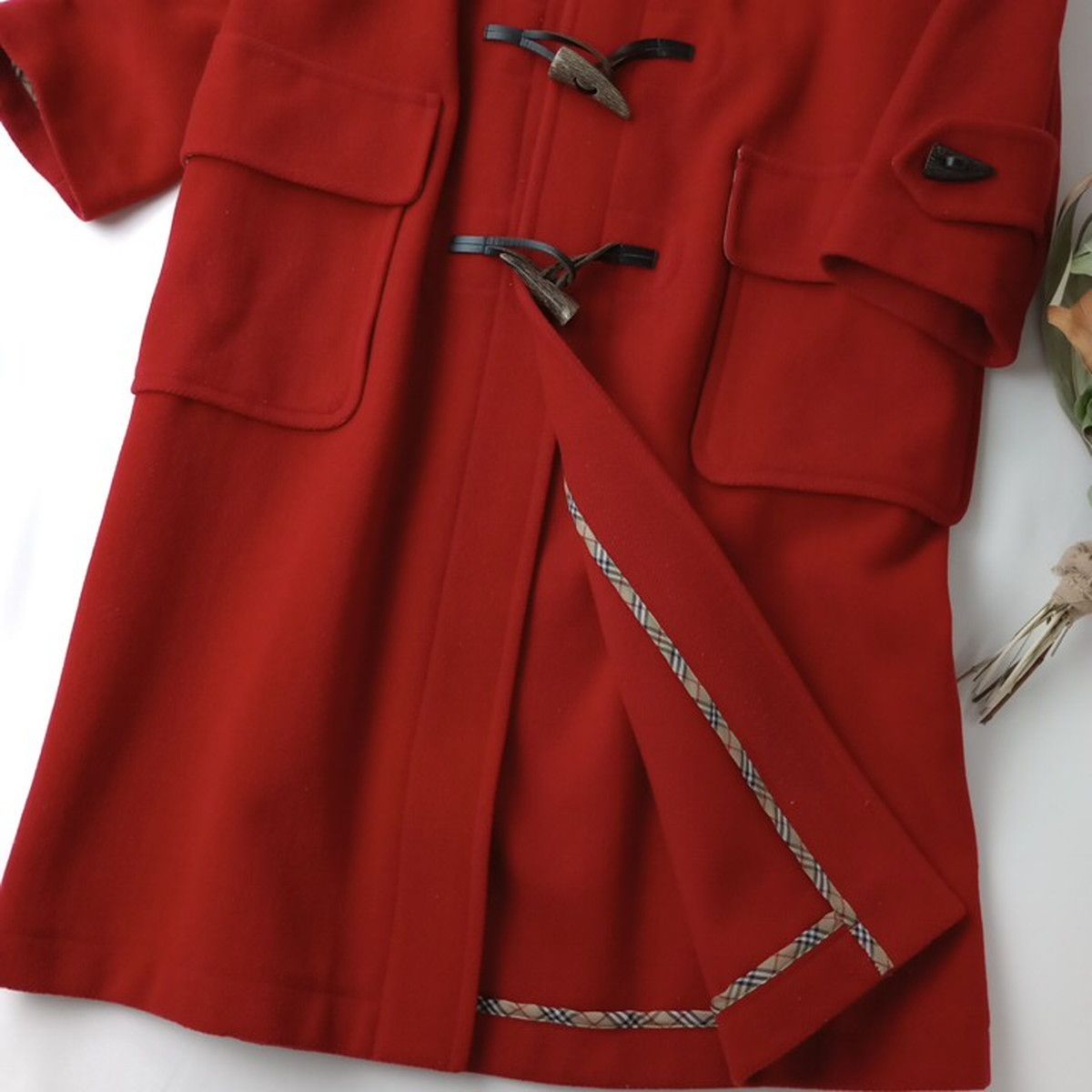 Burberry's バーバリーズ ダッフルコート ロング 羊毛 ウール 100