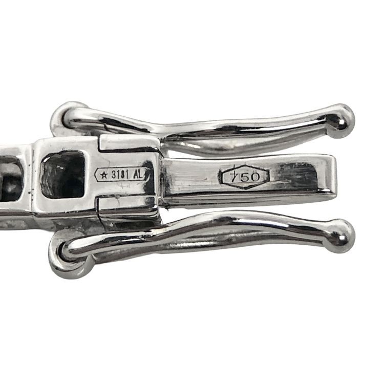  DAMIANI ダミアーニ 750 WG タイムレス クラッシコ ソウ ウーノ ブレスレット ダイヤモンド ブラックダイヤ ホワイトゴールド ブレスレット アクセサリー