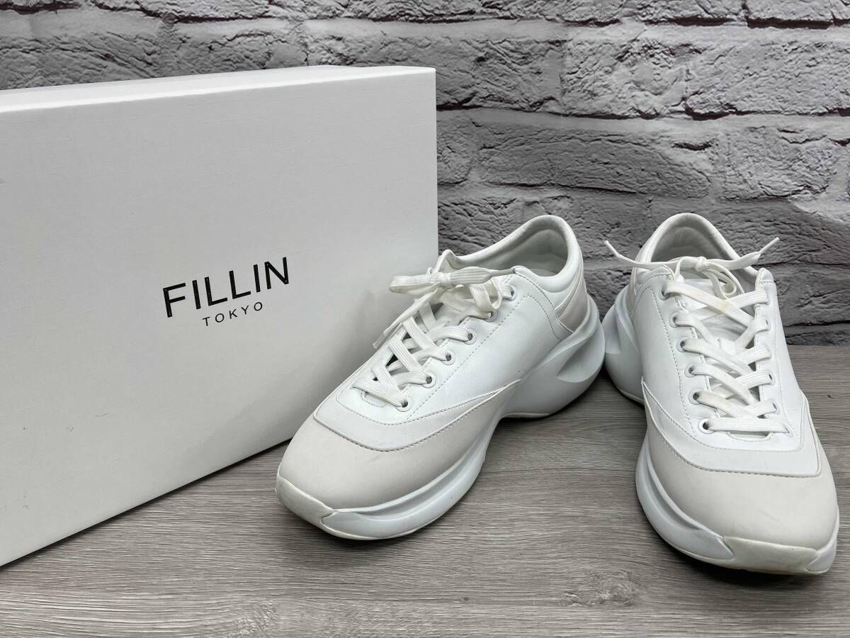 FILLIN SYPHON スニ-カ- 表記サイズ28cm ホワイト - メルカリ