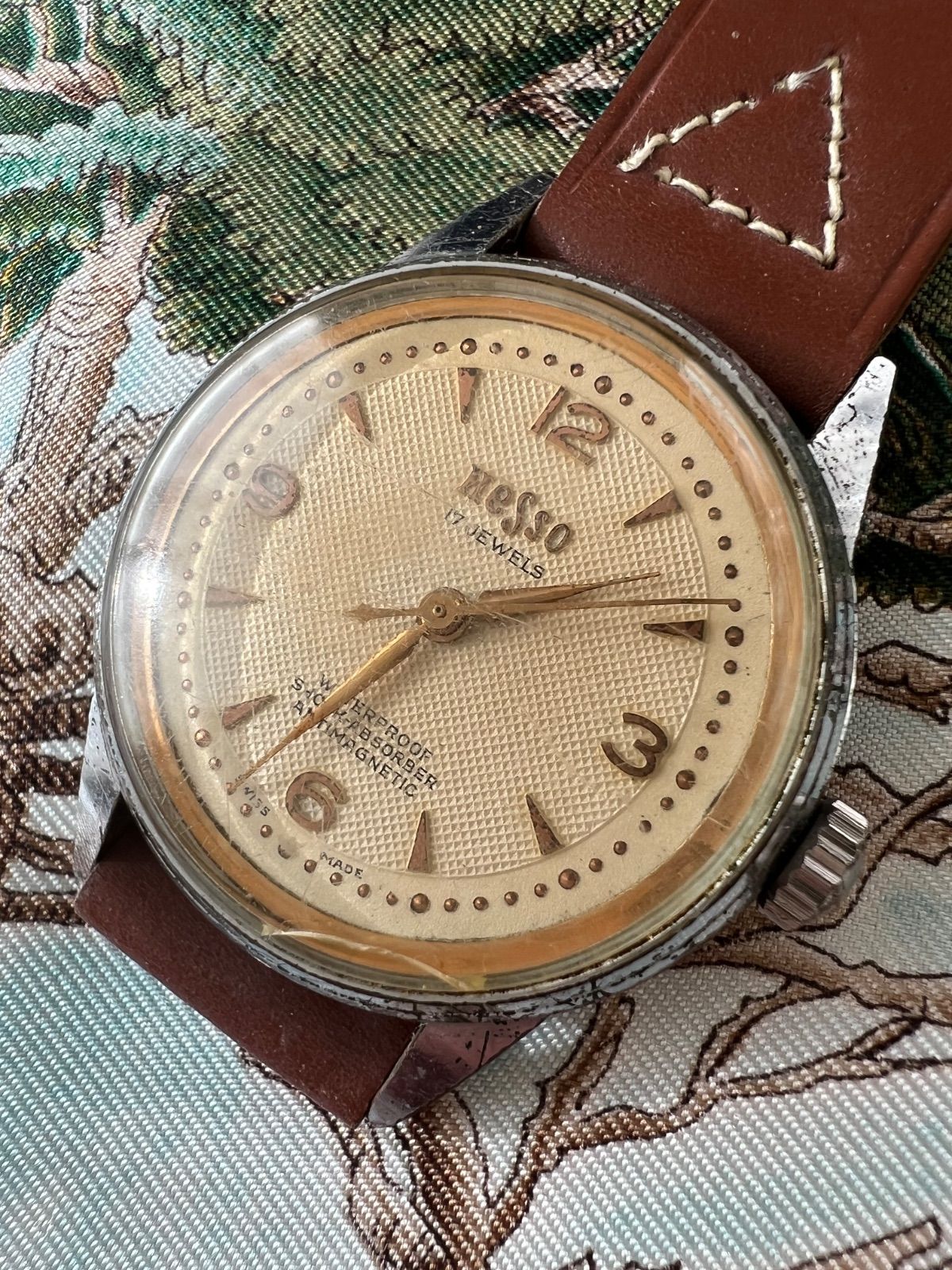 HESSO スイス製 手巻き時計 アンティーク 稼働品