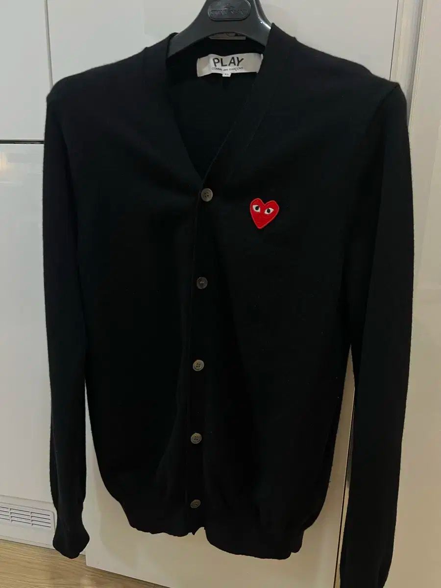 コム デ ギャルソン XL 黒 カーディガン