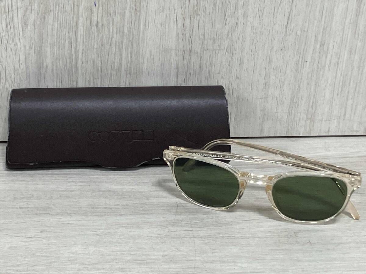 OLIVER PEOPLES オリバーピープルズ サングラス バフ グリーン 49▫︎21 145 OV 5219 S 109452