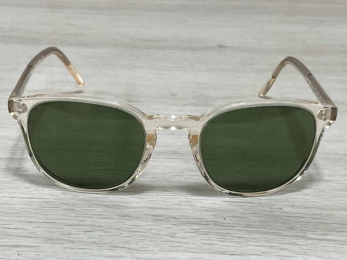 OLIVER PEOPLES オリバーピープルズ サングラス バフ グリーン 49▫︎21-145 OV 5219 S 109452