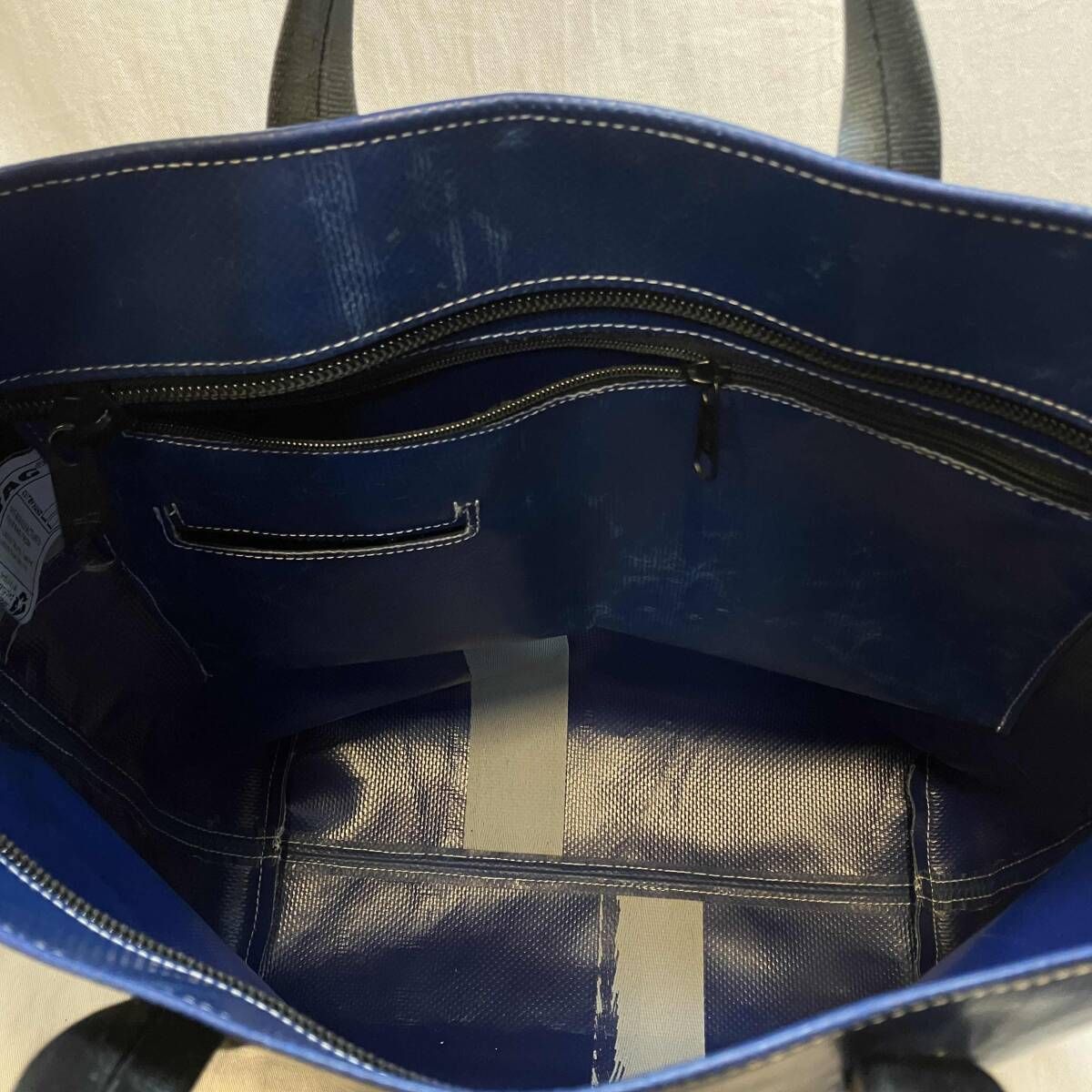 freitag ショルダーバッグ ブルー FREITAG 2way ショルダーバッグ ブルー フライターグ - メルカリ