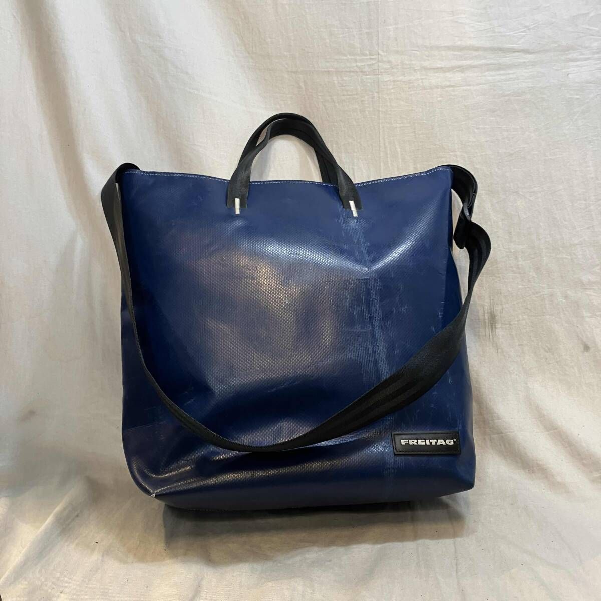 FREITAG 2way ショルダーバッグ ブルー フライターグ - メルカリ