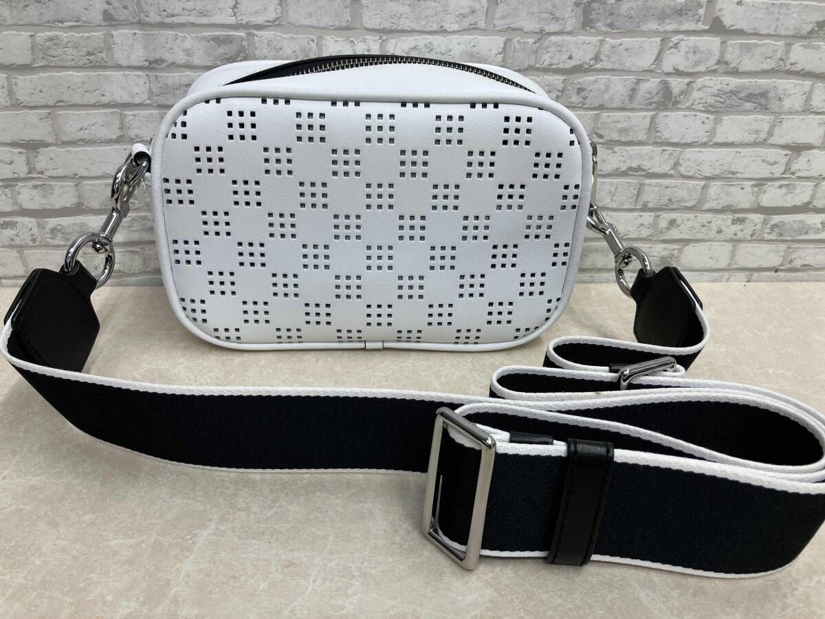 MARC JACOBS マークジェイコブス FLASH CROSSBAG フラッシュ クロスボディー ショルダーバッグ ホワイト