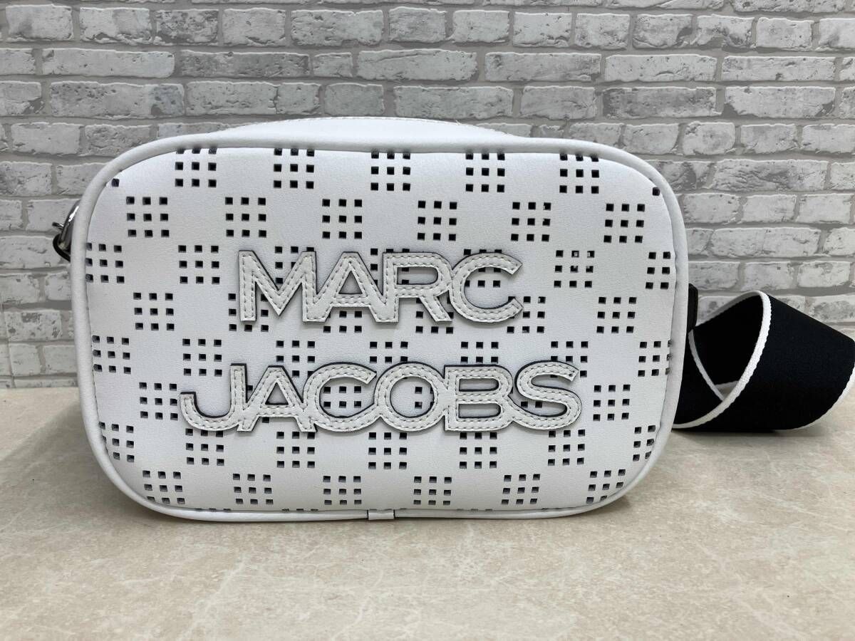 MARC JACOBS マークジェイコブス FLASH CROSSBAG フラッシュ クロスボディー ショルダーバッグ ホワイト