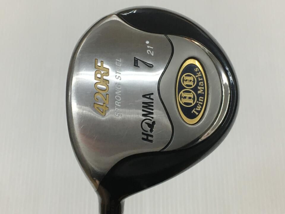 HONMA ホンマ フェアウェイウッド ツインマークス 420RF 2本 ツインマークス420RF | 21 | S | TK-353 2S | 中古 | フェアウェイ