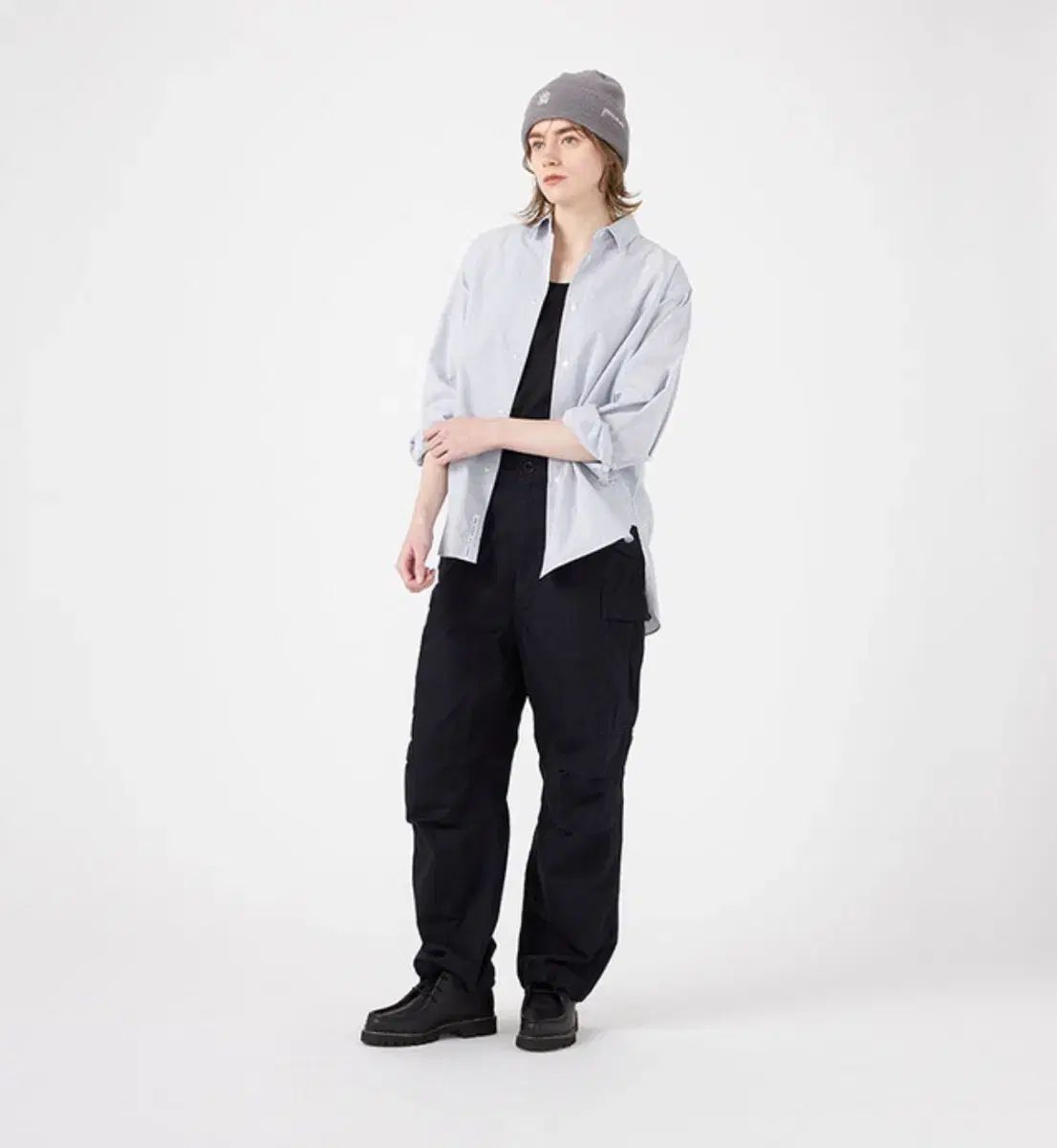 nanamica ブラック カーゴ ズボン 30