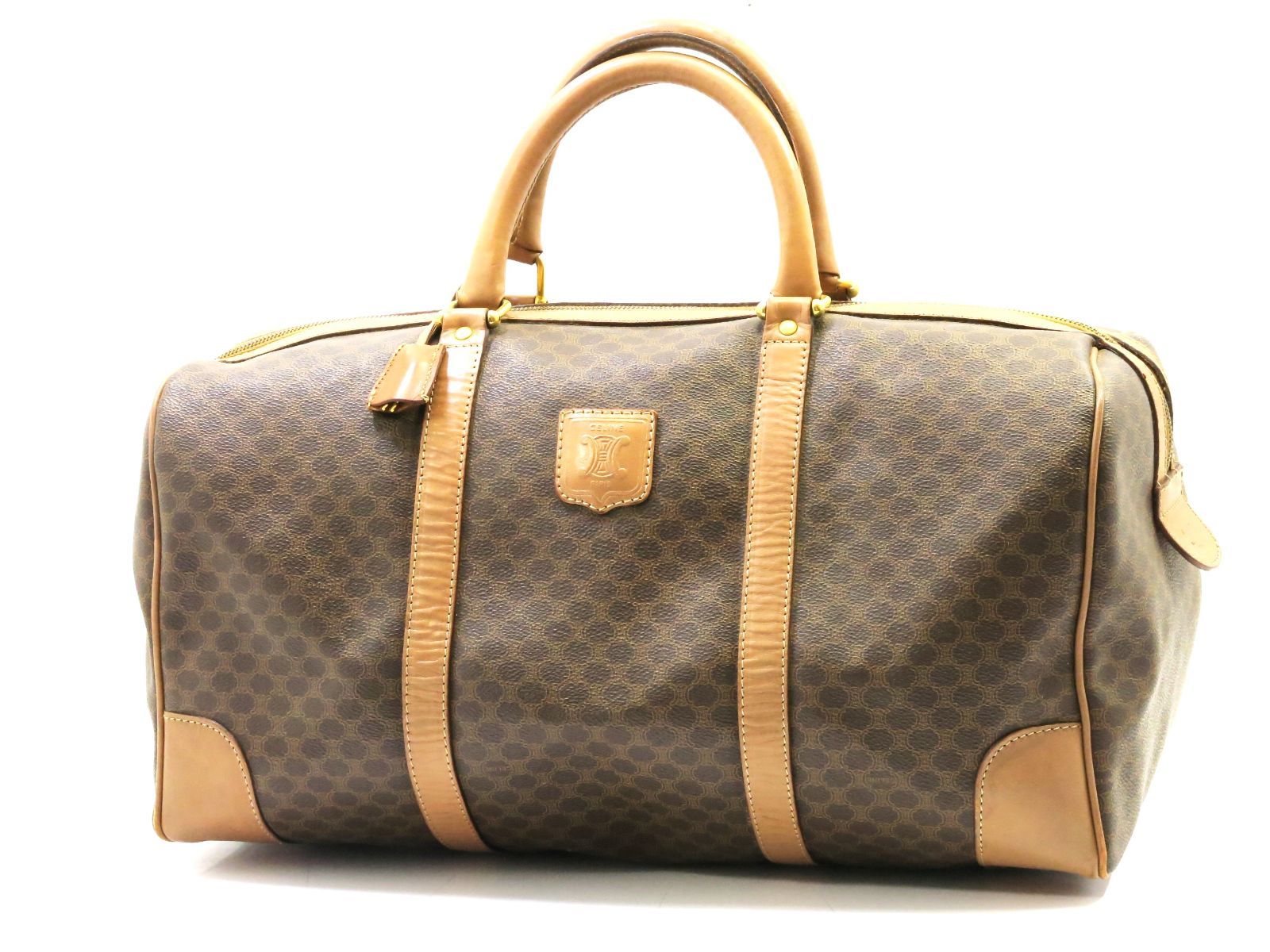 セリーヌ マカダム柄 ボストンバッグ CELINE 18709007 - メルカリ