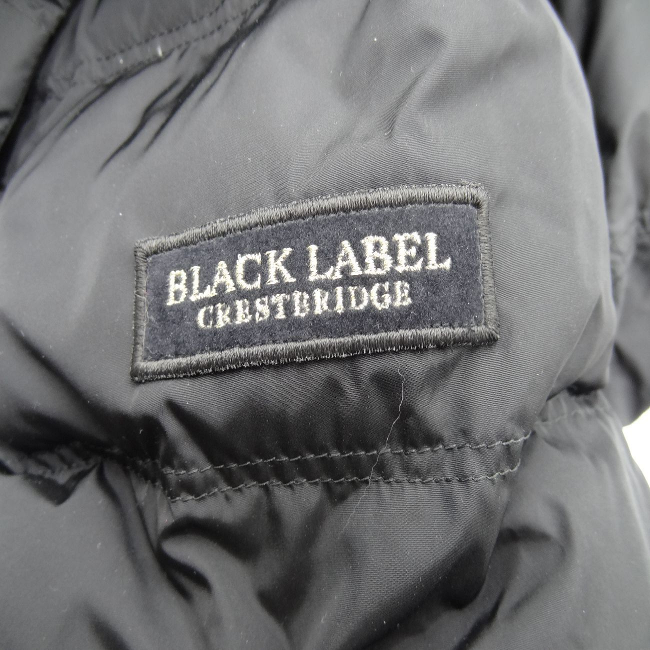 BURBERRY ブラックレーベル クレストブリッジ ダウンジャケット M 