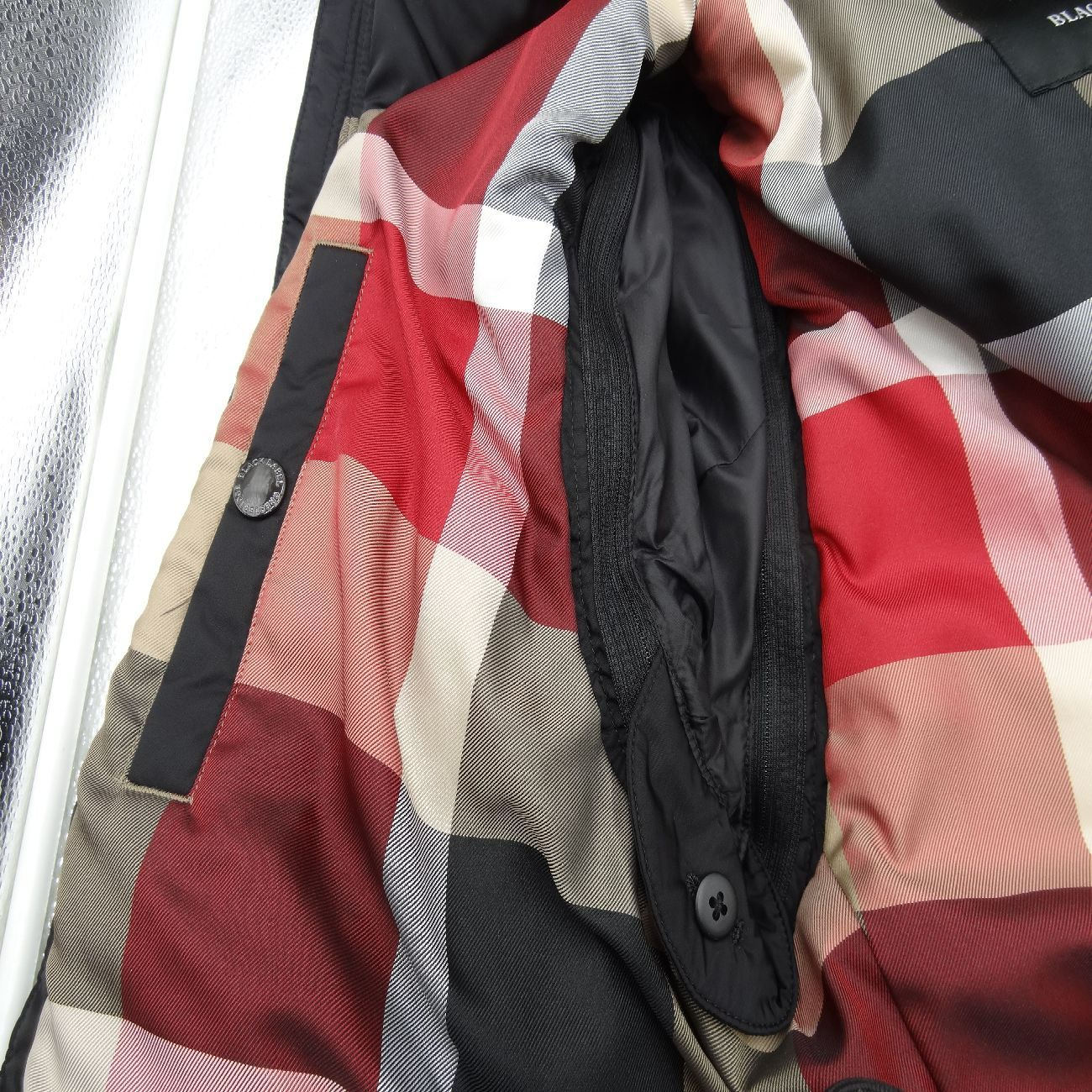 BURBERRY ブラックレーベル クレストブリッジ ダウンジャケット M 