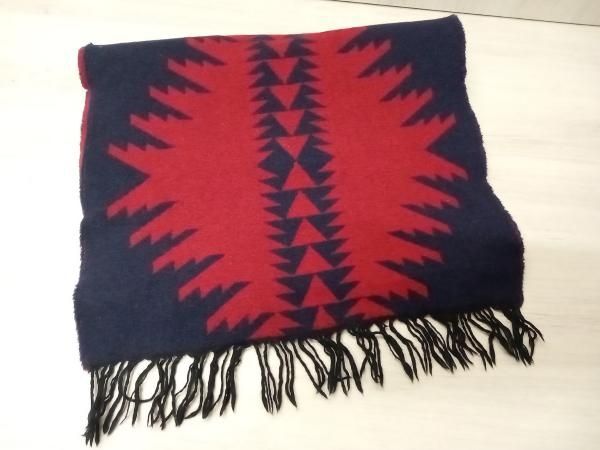 PENDLETON ストール マフラー ネイビー レッド ペンドルトン