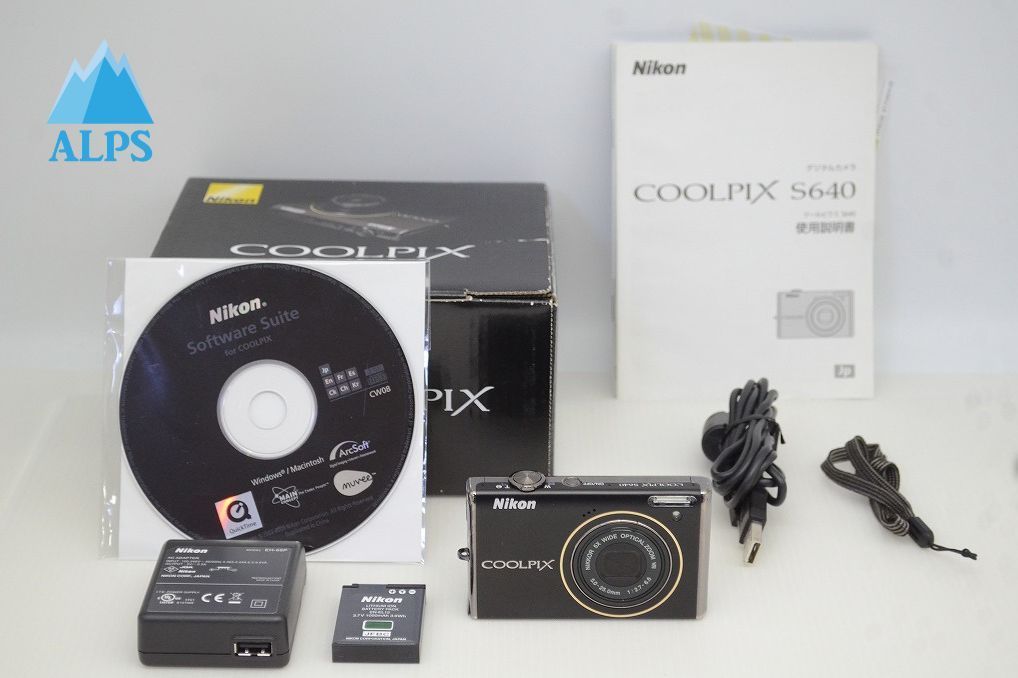Nikon ニコン COOLPIX S640 コンパクトデジタルカメラ ディープ