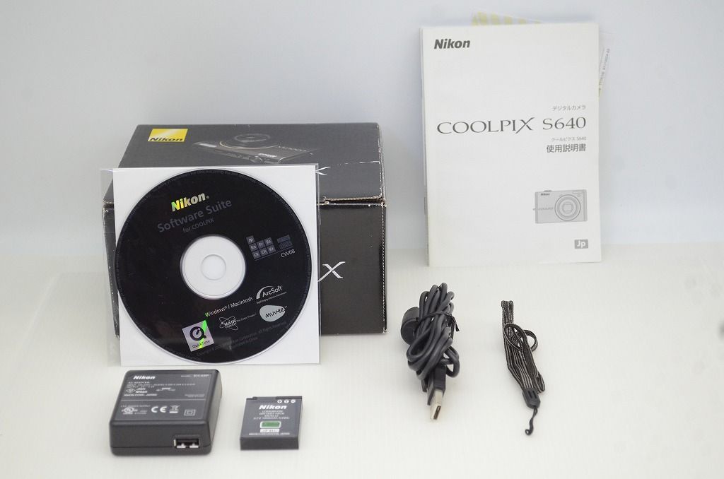 Nikon ニコン COOLPIX S640 コンパクトデジタルカメラ ディープ