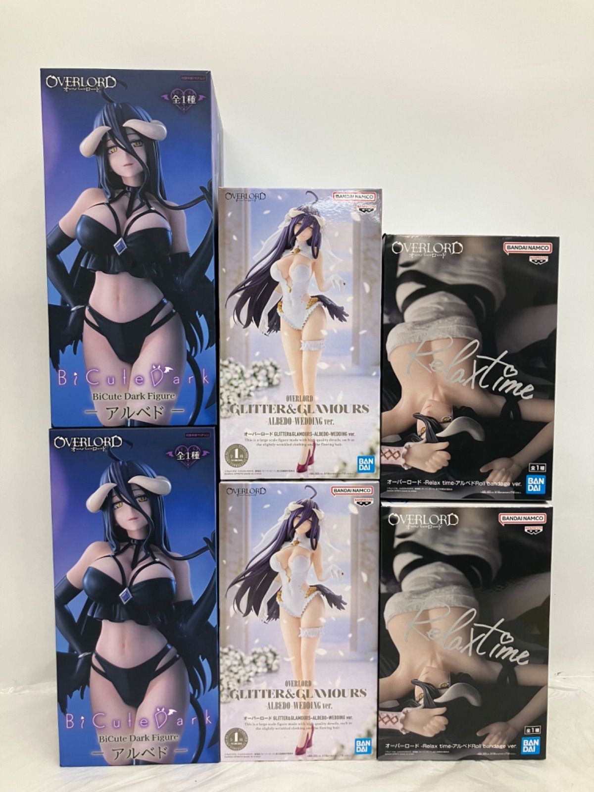 未開封 オーバーロード OVERLORD アルベド Relax time 他 6個セット