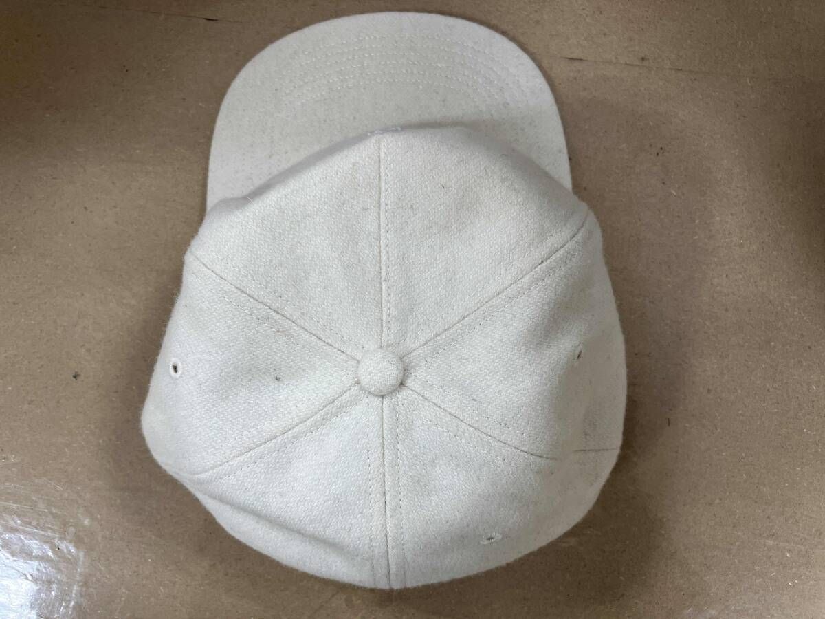 キャップ アイボリー杢