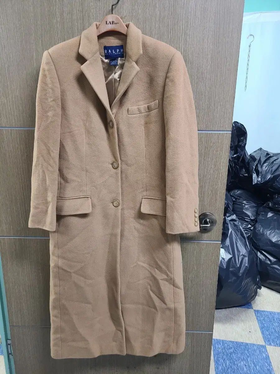 ラルフローレン 注文 カシミアブレンド ロングコート ベージュ 楽天