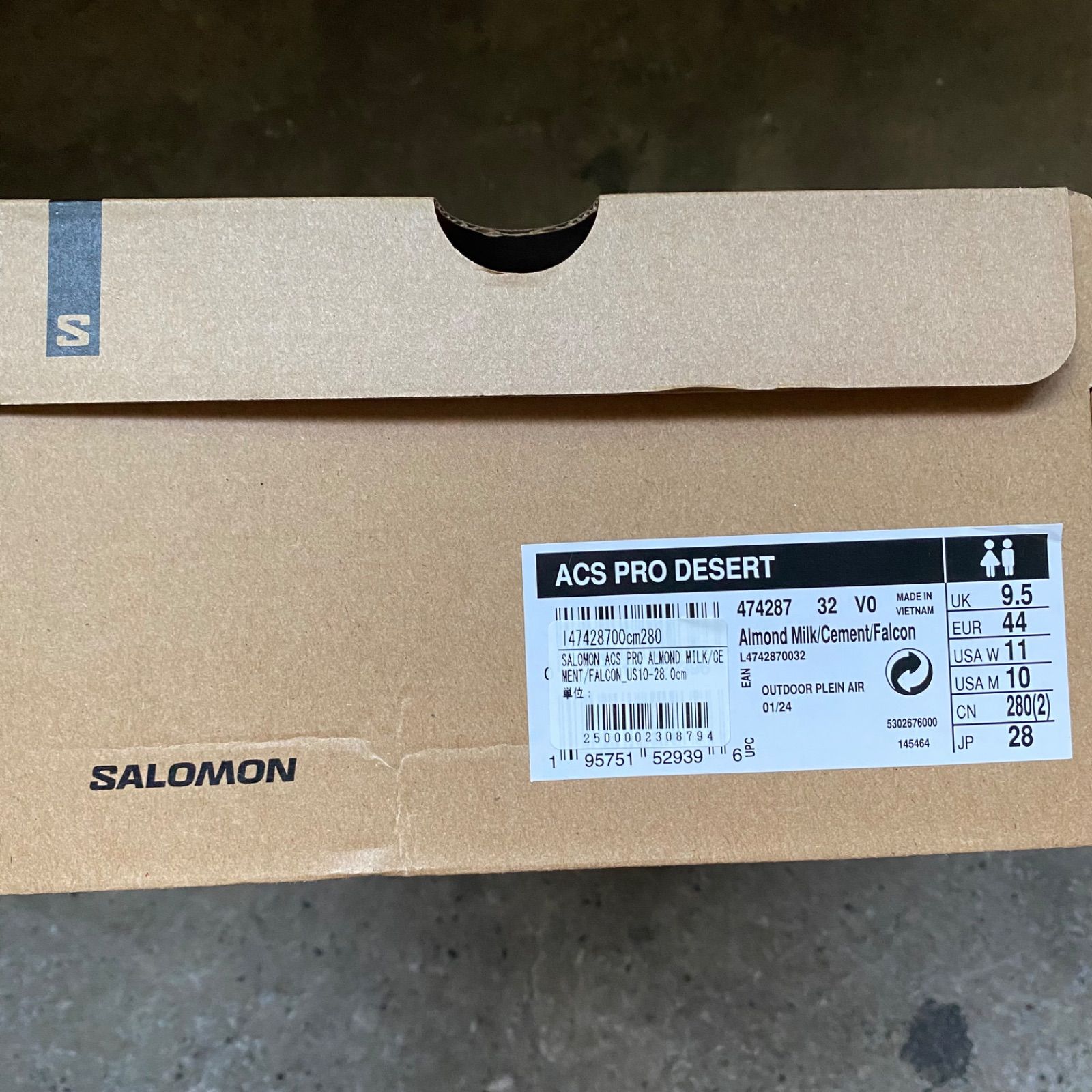 Cページ Salomon ACS Desert Pro Dark | Earth Caribou Wren PRO - L47429700
