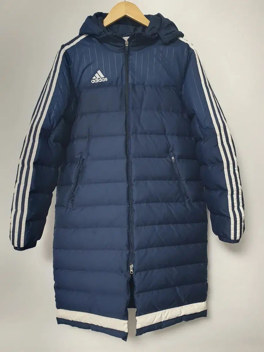 アディダス Tシャツ LINE 15 ネイビー ロング丈 ダウンジャケット