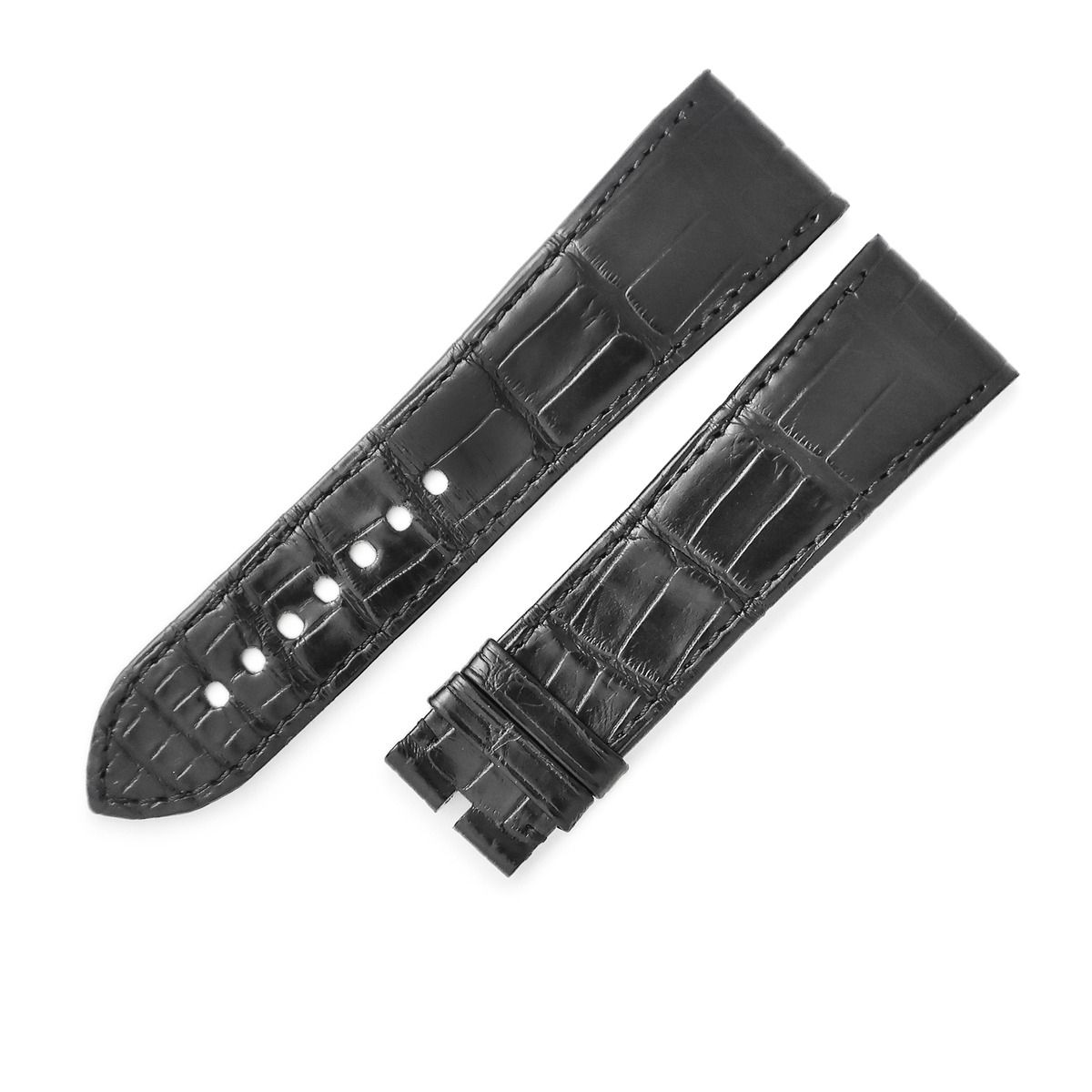 カルティエ Cartier 腕時計パーツ タンク ディヴァン用 クロコバンド