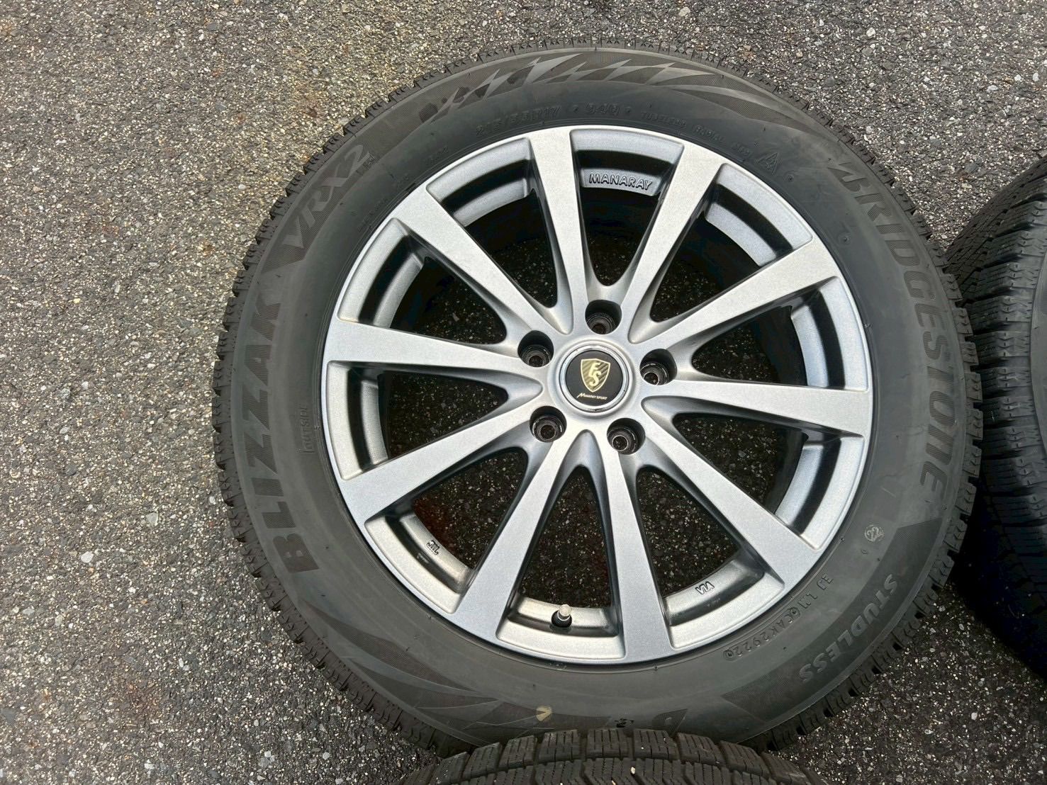 超バリ山 2022年製 スタッドレス フリードなどに！マナレイスポーツ 超