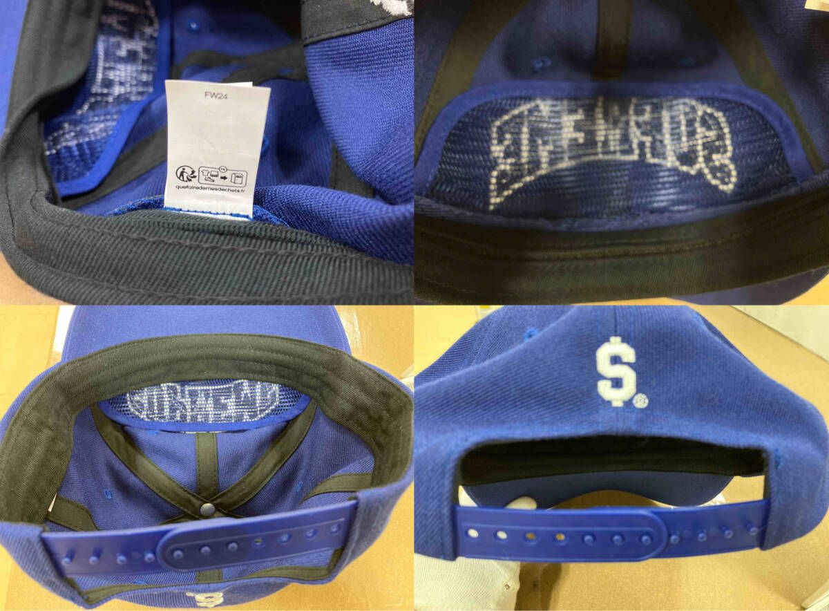 Supreme シュプリーム キャップ Felt Arc 6-Panel キャップ ブルー 