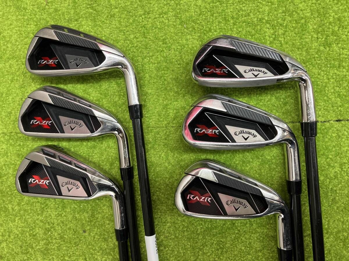 アイアンセット Callaway RAZR X (5-9番,PW 計6本) flex:R