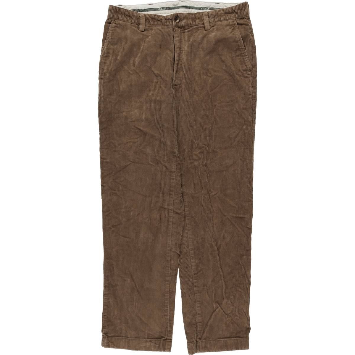 古着 エルエルビーン L Bean CLASSIC FIT コーデュロイパンツ メンズw 33相当 eaa 602348