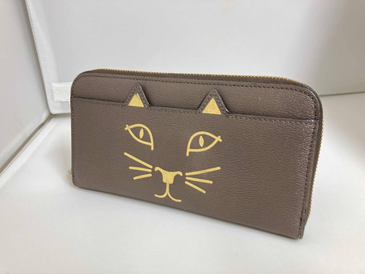 CHARLOTTE OLYMPIA シャーロットオリンピア ネコ モチーフ レザー