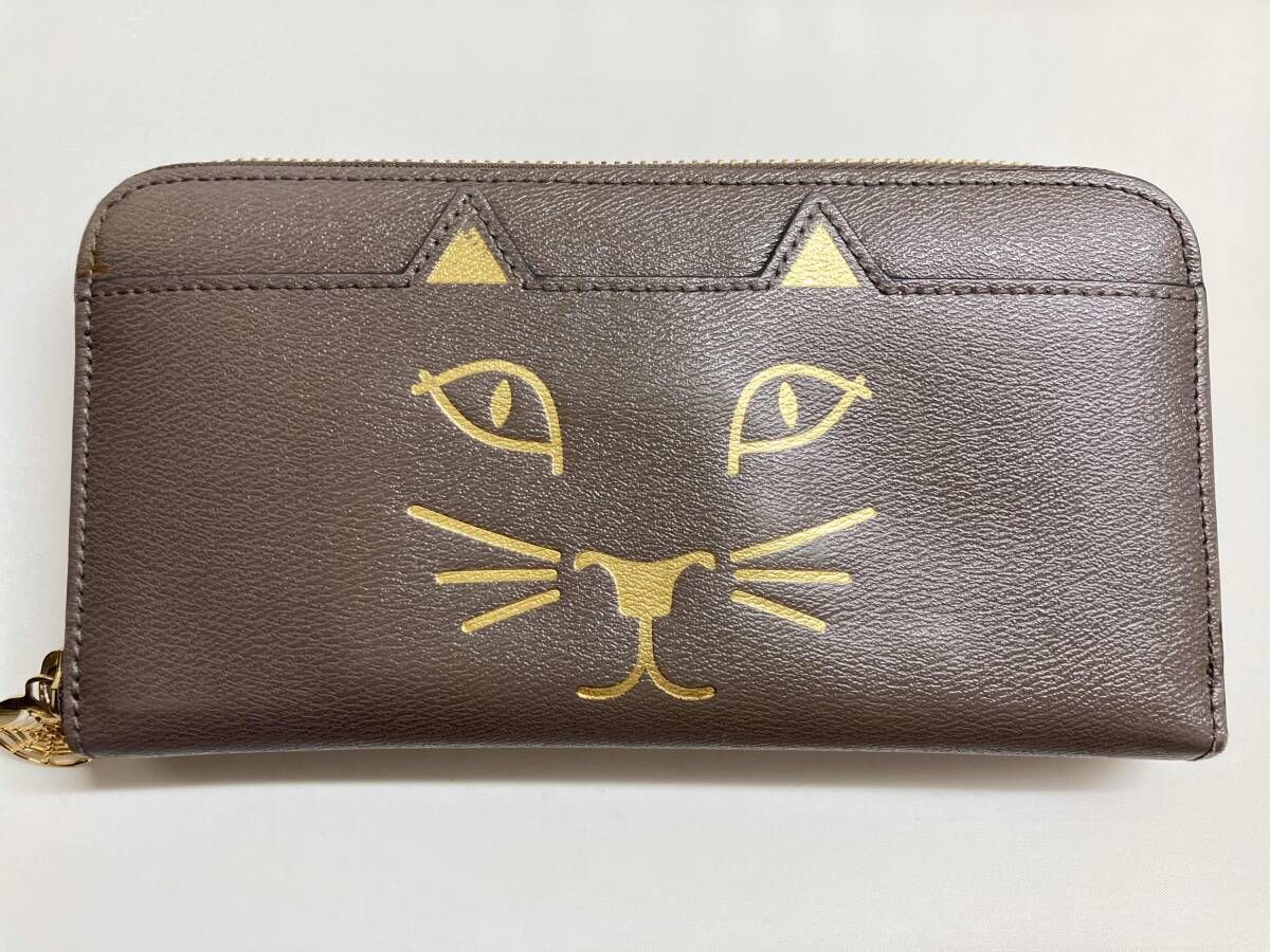 CHARLOTTE OLYMPIA シャーロットオリンピア ネコ モチーフ レザー