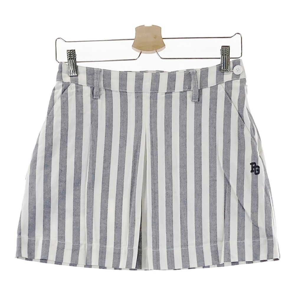 サイズ：0 PEARLY GATES パーリーゲイツ ストレッチスカート 麻混