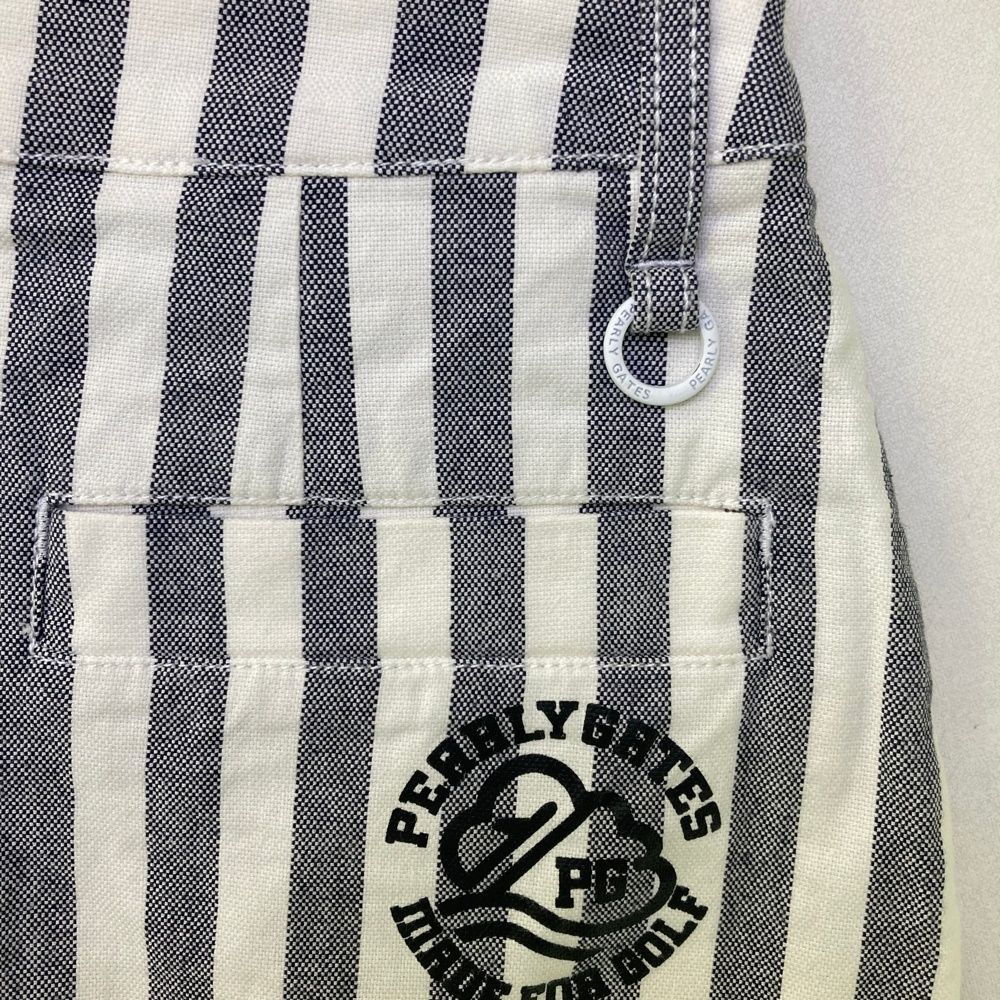 サイズ：0 PEARLY GATES パーリーゲイツ ストレッチスカート 麻混