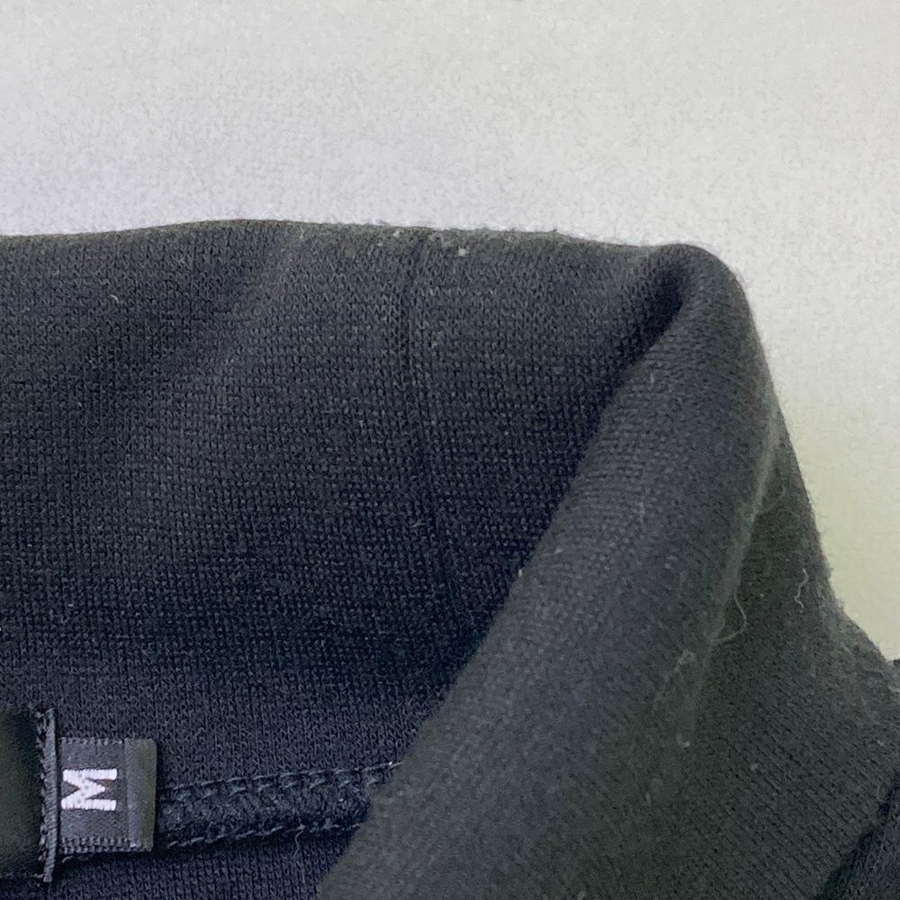 サイズ：M 8YARDS ハチヤーズ 2024年 長袖ハイネックTシャツ ブラック