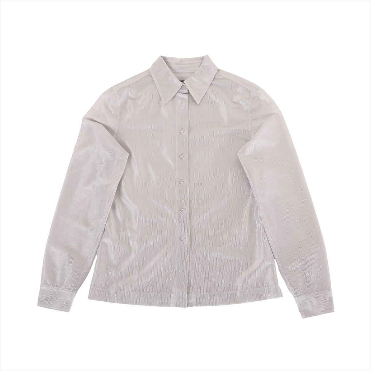 CHANEL シャネル 長袖シャツ メッシュ ポリエステル 99 P 1999年 34