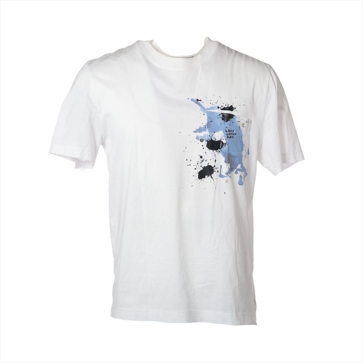 LOUIS VUITTON ルイ ヴィトン 半袖Ｔシャツ コットン プリント S