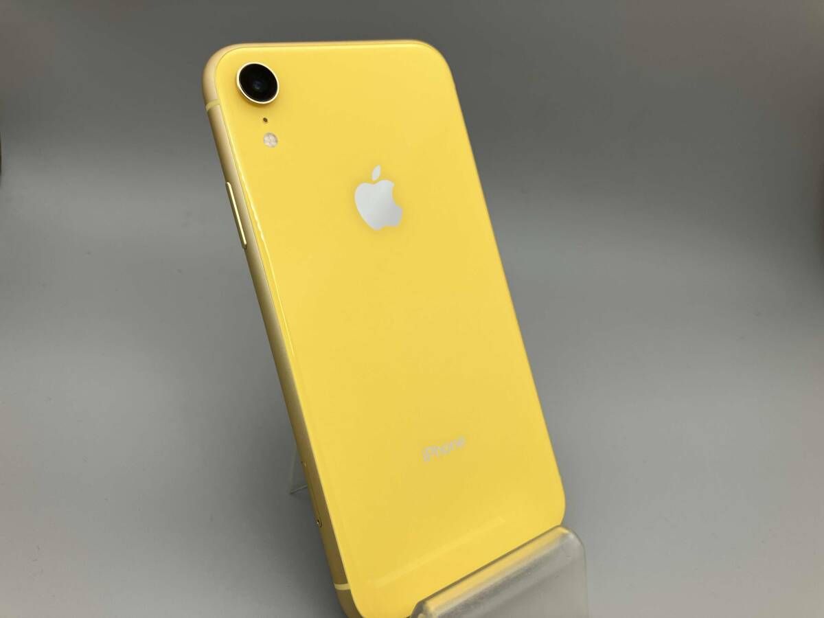 iPhone XR 10R 64GB イエロー　SIMロック解除済み ムスビー｜新品 未使用 iphoneXR 64GB イエロー sim解除済【iPhone XR