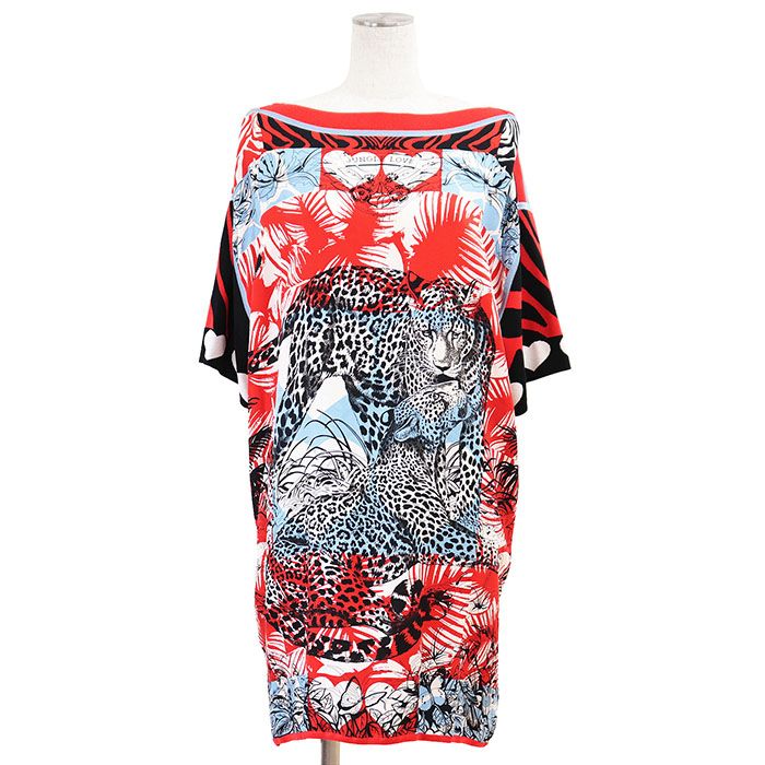 極美品】HERMES エルメス ワンピース ツイルレーヌ x ニット 2023SS