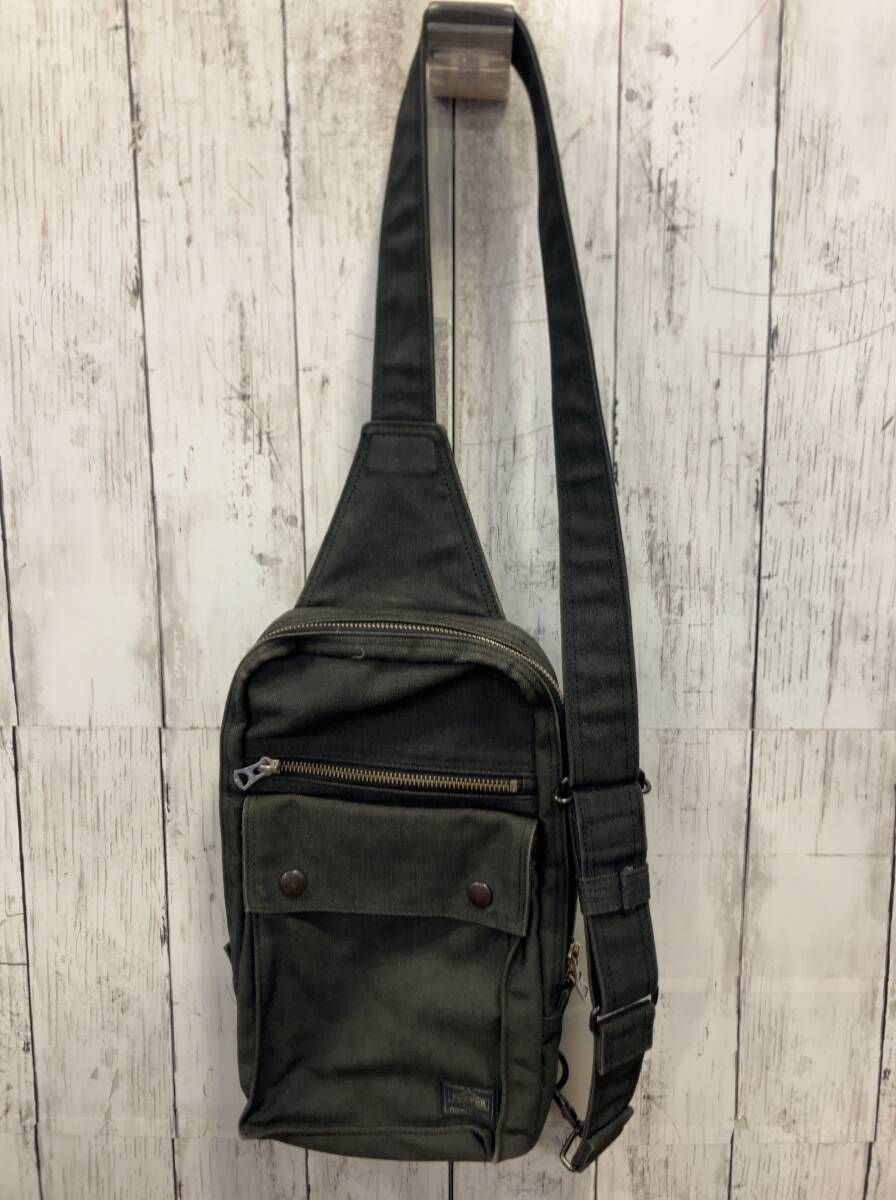 PORTER ポーター SMOKY スリング ブラック 日本製 ボディバッグ