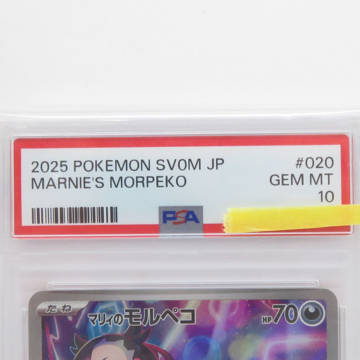 PSA10】ポケモンカード マリィのモルペコ sv0M 020/019 鑑定品 - メルカリ
