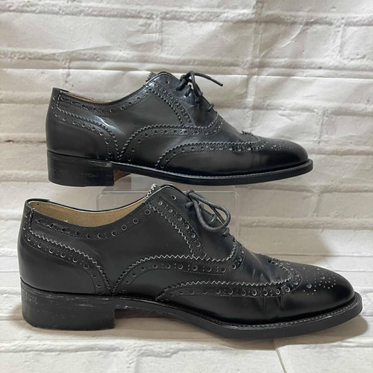 ヒロフ　本革　ウィングチップ HIROFU / ヒロフ / ウィングチップ / サイズ24.5以上 / ブラック
