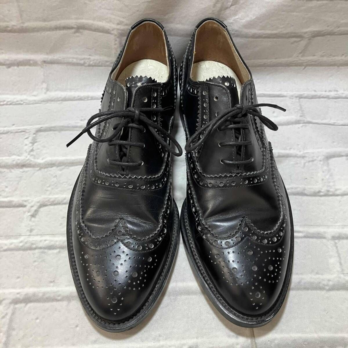 HIROFU / ヒロフ / ウィングチップ / サイズ24.5以上 / ブラック