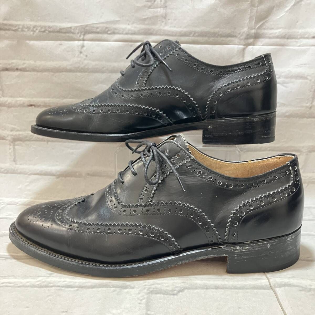 HIROFU / ヒロフ / ウィングチップ / サイズ24.5以上 / ブラック