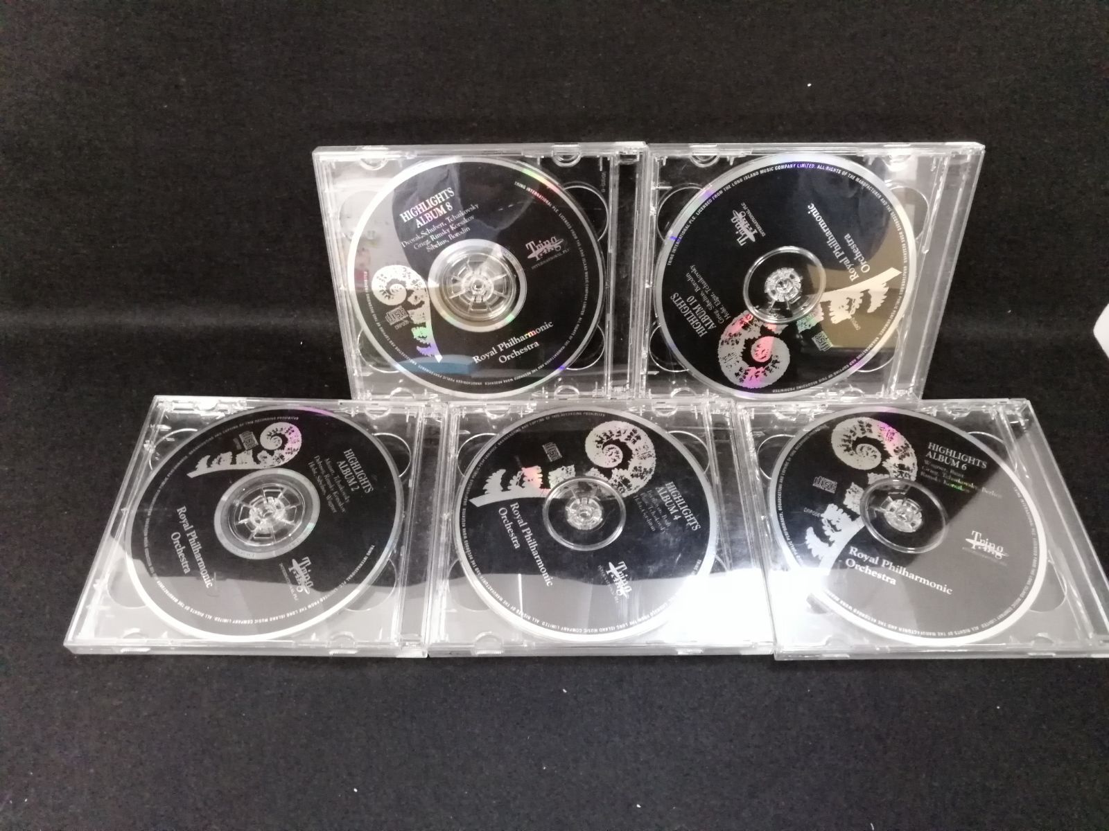ロイヤルフィルハーモニー管弦楽団 ハイライトアルバムCD 10枚組 全84