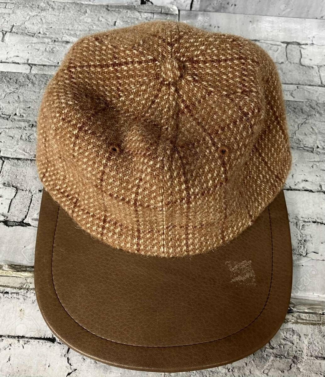 POLO RALPH LAUREN ポロラルフローレン 90s ウールツイードキャップ